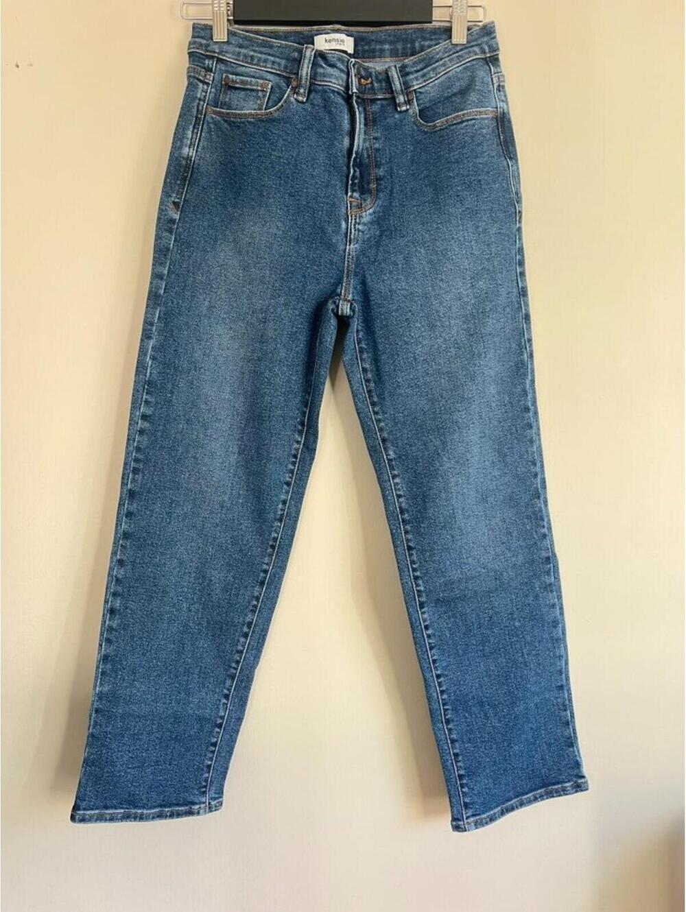 NEW Kensie High Waist Straight Leg Jeans Women's Size 6